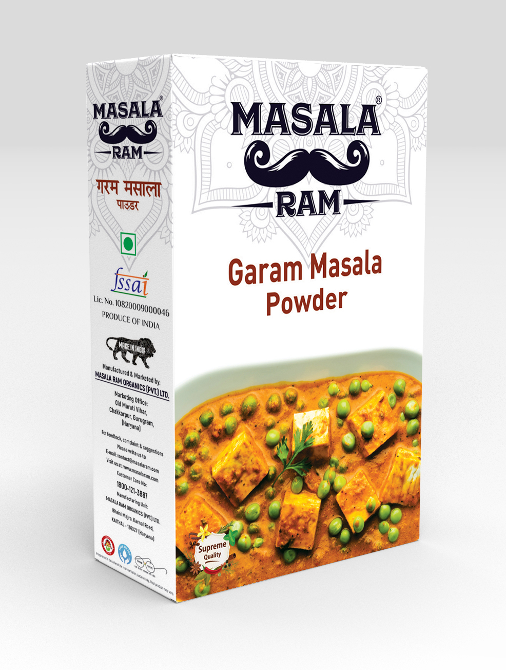 Garam Masala Gm Authentic Blend Authentic Taste Masalaram